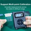 LS226 High Precision Coating Thickness Gauge Dual Display Fe Nfe Digital Thickness Tester for Plate Conformal Coating