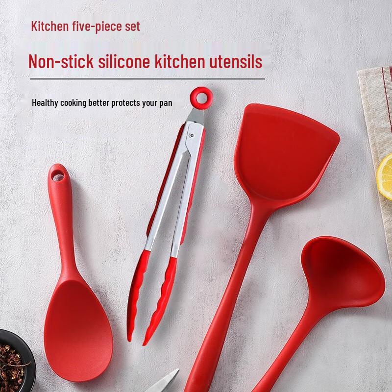 Sixi Youpin 5-Piece Silicone Non-stick Kitchen Utensil Set