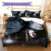 Severus Snape Pattern Bedding Quilt Set Quilt Cover Pillowcase Home Decoration Gift (1 * duvet cover + 2 * pillowcase, without core)