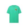 T-Shirts Herren Grün Rundhals Mittlere Normale Passform FJ1142-324
