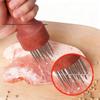 Stainless Steel Meat Tenderizer Tool - Piercing Hammer for Steak, Pork, and Pork Belly