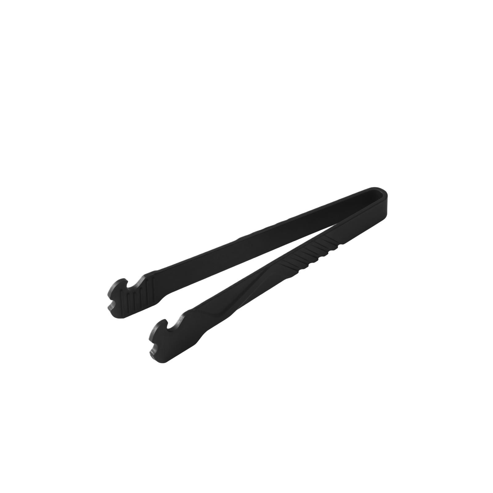 

Multifunctional Food Tongs for Grilling Barbecue Steak Baking Bread Oven Use Durable Heat Resistant Kitchen Tool One Size чёрный