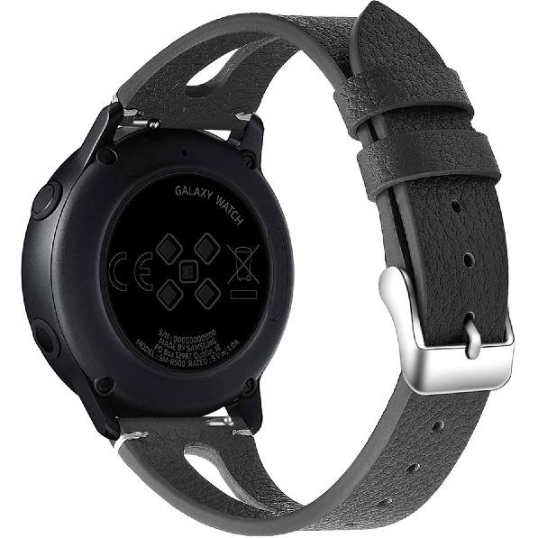 Compatible for ITOUCH AIR 4 Bands, 24mm Slim Vintage Leather Strap Replacement for Women, Man, Wristband Accessories Compatible for ITOUCH AIR 4 41mm