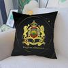 M-Morocco Map Flag Pillow Cushion Cover Pillowcase Living Room Sofa Home Decor Customized