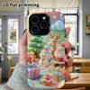 Phone Case: 2D Flat Design Suitable for iPhone 18 17 16 15 14 13 Pro Protective Case, Christmas-themed Collection, Perfect Holiday Gift for Christmas