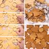 Set of 12 Stainless Steel Cookie Cutters - Round, Heart, Star, Flower, DIY Moulds - Large, Medium, and Small - Perfect for Baking, Confectionery, Birt