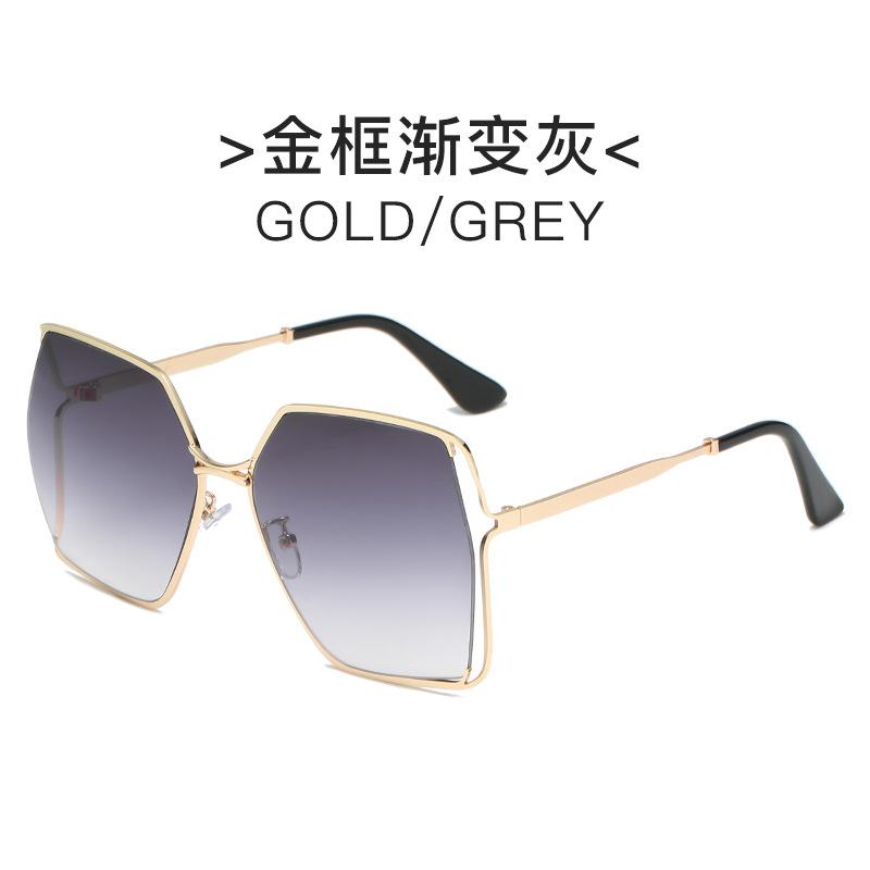 Retro Small Frame UV Protection Fashion Metal Sunglasses Sunglasses for Men/Women Square Sunglasses Polygon Sun Glasses