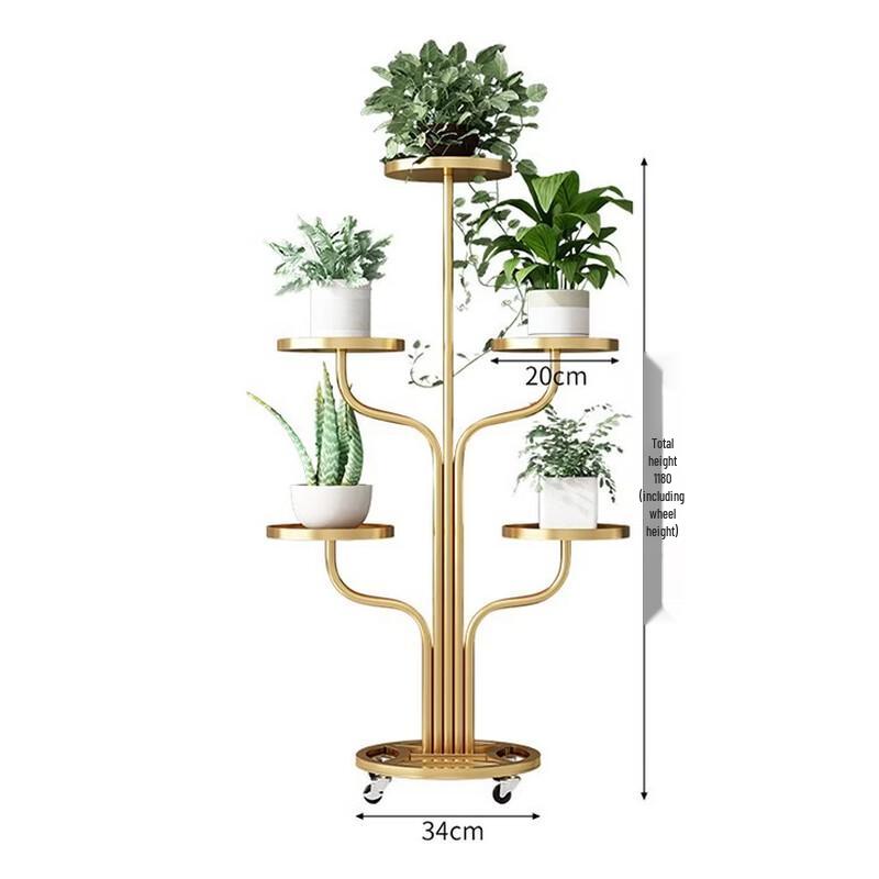 Leichter Luxus Marmor Indoor Blumenständer