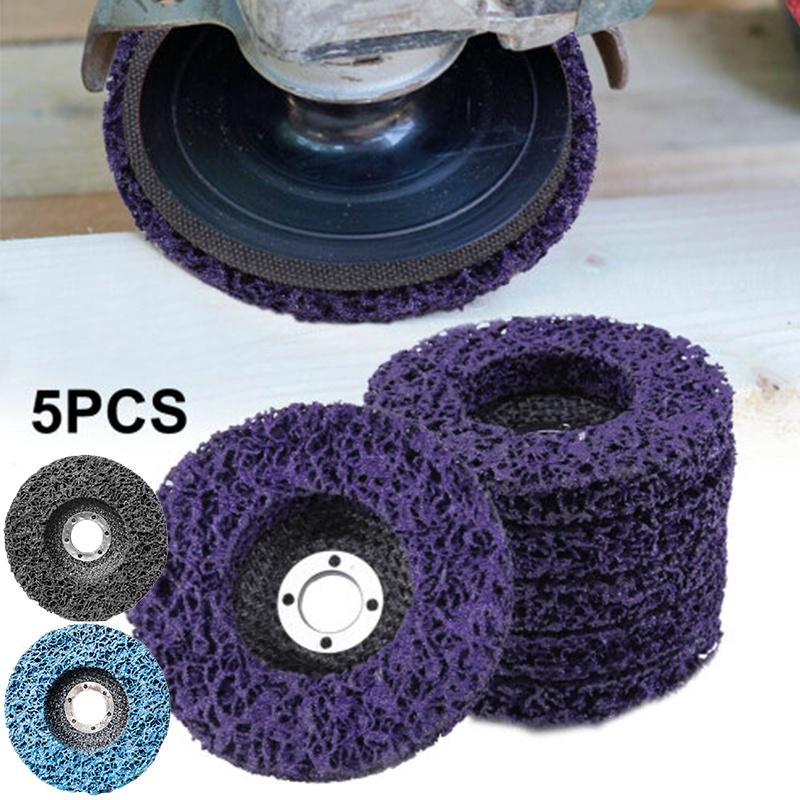 Durable 100mm Grinding Wheels With Poly Strip Disc For Safe And Easy Paint Or Rust Removal