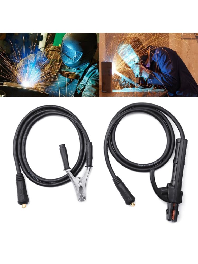 Welder Ground Cable Arc Welding Clamp Earth Copper Grip Clip Clamp & Connector Cable Fast Connection Quality Material