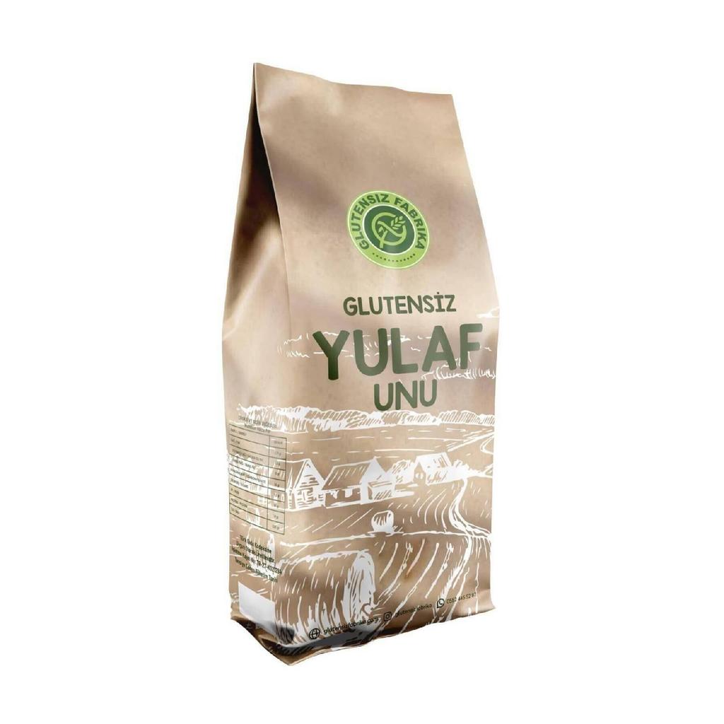 Gluten-free Oat Flour 1 Kg No Additives Natural Healthy Pulses Athlete Vegan