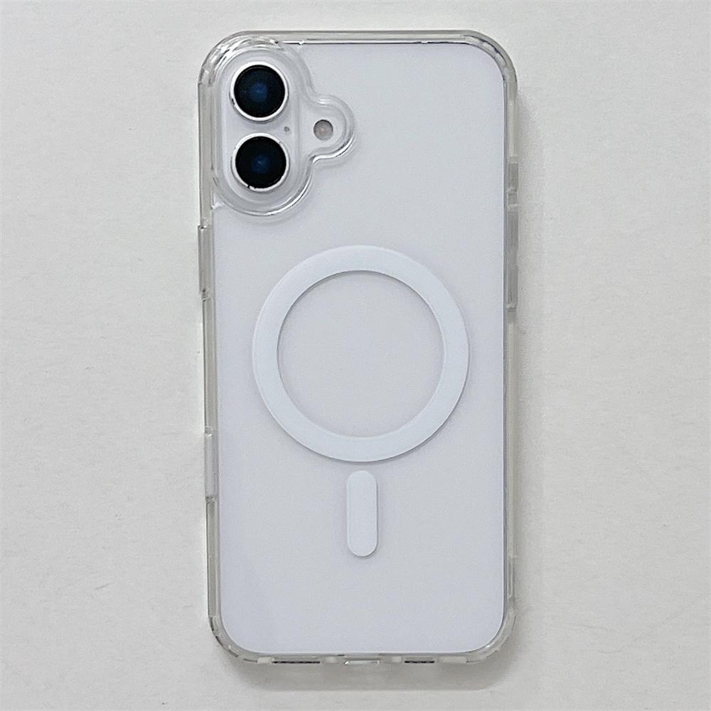Clear Magnetic Case for iPhone 16 Pro Max Case for Iphone 11   14 15Pro Max Plus MagSafe Wireless Charging Transparent Cover