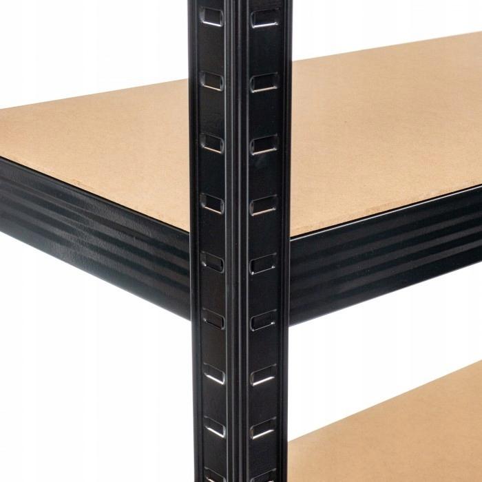 Regał magazynowy metalowy 5 półkowy 180 cm do garażu piwnicy i spiżarni