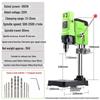 Multifunctional Desktop Electric Drill Press with Digital Display, 220V Industrial Grade Bench Drill for Household Use.