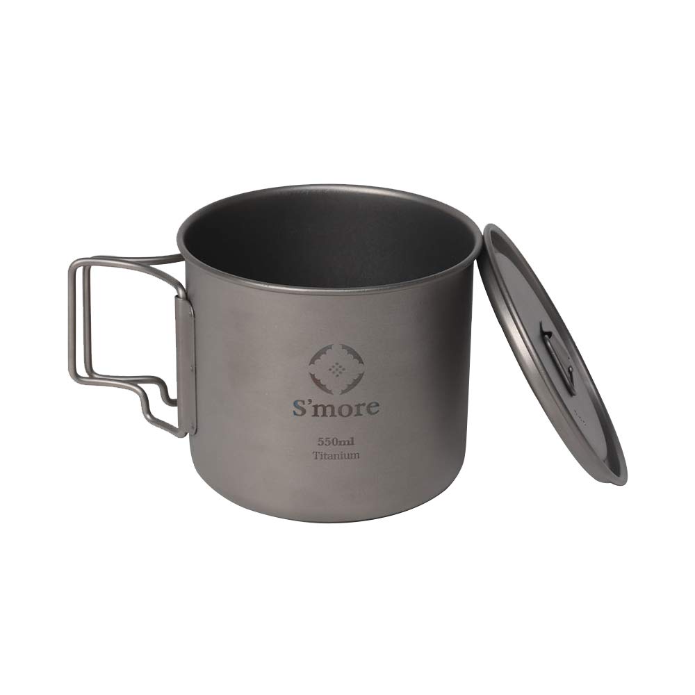 

Titanium Mug with Lid Single Wall Titanium Mug with Lid S more (550ml)