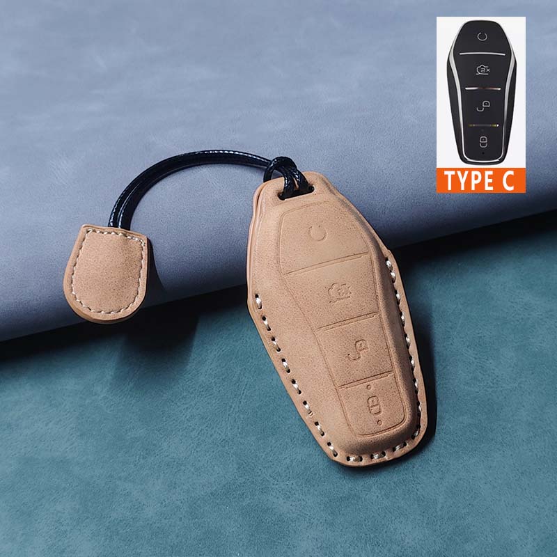 Car Remote Key Case Cover Shell Fob For BYD Song Plus Atto 3 Han EV Tang DM Qin Seal Dolphin Durable Luxury Keyless Accessories