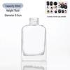 Transparent Glass Aromatherapy Bottle - Large Belly Design for Home or Office