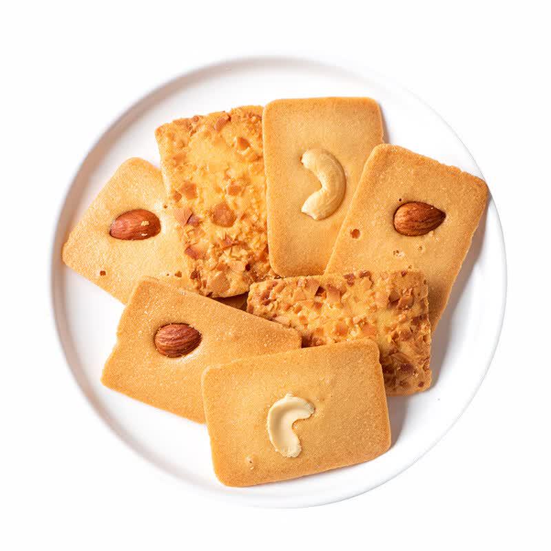 YIDELI Cashew Almond Coconut Crisp Biscuits