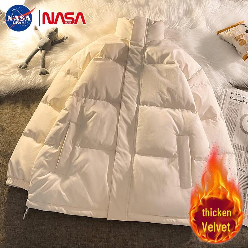 

NASA NOAH Men s Stand Collar Padded Winter Jacket L