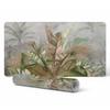 Tropical Jungle Anti-Slip Mouse and Keyboard Mat 90x45 Cm