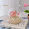 Handgefertigte künstliche Blume Tulpe Nachtlicht Schrumpffolie DIY-Material Nachttisch-Schlaflicht Ornament Valentinstagsgeschenk