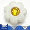 Versatile Four-Leaf Clover & Diamond Flower Charms for Crocs - Cool Metal Shoe Decorations