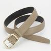 Women's Genuine Leather Belt Cowhide Belt Women's Versatile Decoration Business Casual Simple Fashion Belt High End