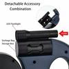 Aug. Auto Retractable Dual Dog Leash With Flashlight Waste Bag Box Roulette Double-Ended Traction Rope Pet Dog Supplies