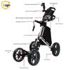 Landa Golf Foldable 4-Wheel Push Cart