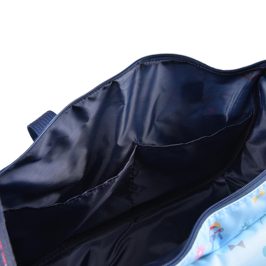 New Multifunctional Mommy Bag (5-Piece Set) - Cute Animal Printed Large Capacity Maternity Baby Diaper Bag Suitable for Travel