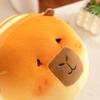 Capybara Plush Toy Baking Series: Soft Cute Bread Capybara Doll Pillow