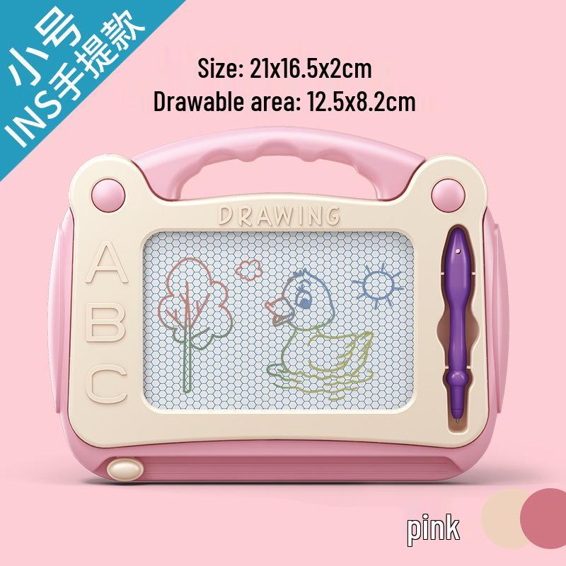 Large Magnetic Drawing Board for Toddlers Aged 1-3 - Colorful Doodle Toy for Boys and Girls