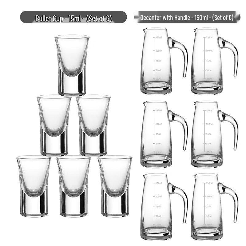 Qiwei Crystal Glass Wine Decanter Set