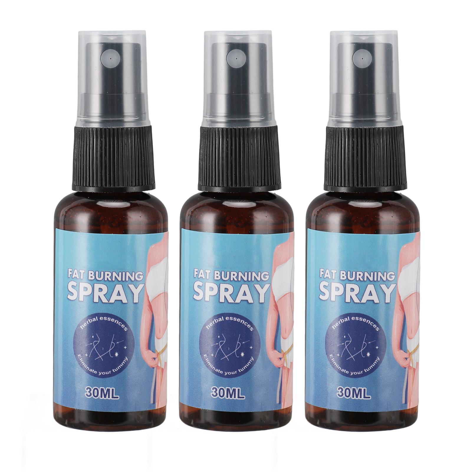 

3 шт. Спрей для сжигания жира 30 мл Моделирующий тело Восстанавливающий кожу Массажный Антицеллюлитный Спрей для похудения