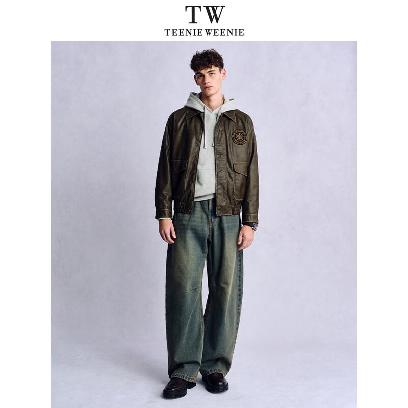 Teenie Weenie Men's Retro Washed Loose Jacket