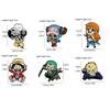 6 Pcs Fashion Cartoon Anime Brooch Funny Monkey D. Luffy Enamel Pin Metal Badge Jewelry Clothing Backpack Accessories Gift