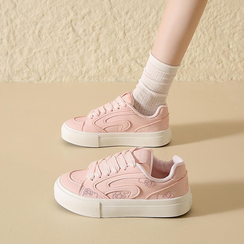 

CRLAYDK Women s Classic Sole Sneakers Casual Tennis Comfort Skate Leather White Walking Anti Slip Ladies Trainers 35