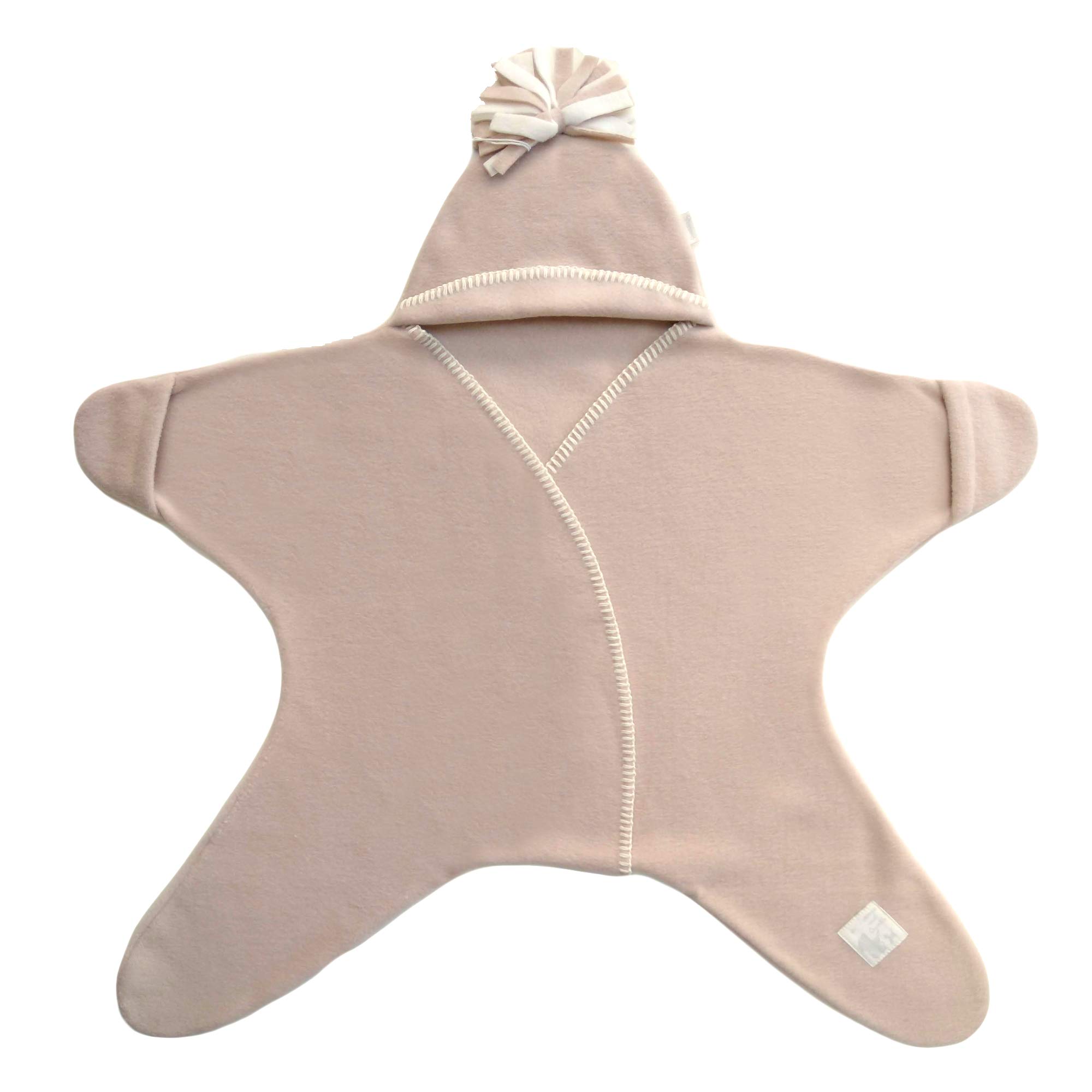 

Tuppence Crumble Swaddling for Oatmeal & Star-Shaped Blanket, Star-Shaped Afghan, Stirrup, 4-10 Months, 5060388821111,