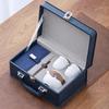 Ceramic Kung Fu Tea Set Business Banking Company sends customers and employees high-end gift sets as opening gifts