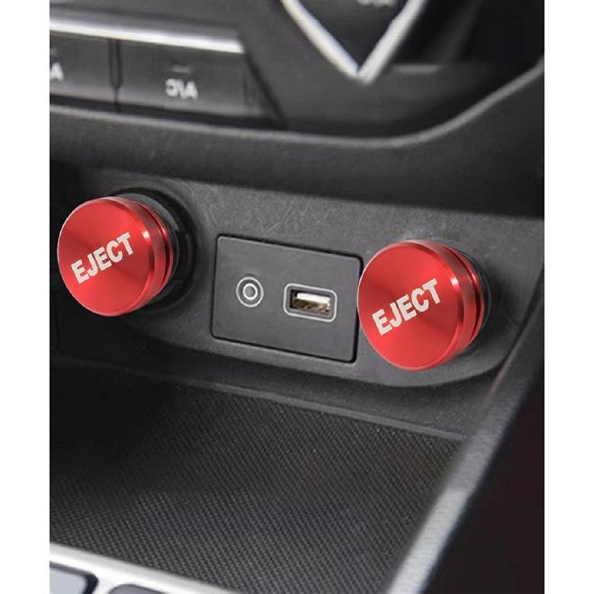 Cigarette Lighter Plug Cover,Aluminum Cigarette Lighter Plug,Car Accessories Button Decorative Plug,Fits Most with Standard 12 Car Boat with Volt