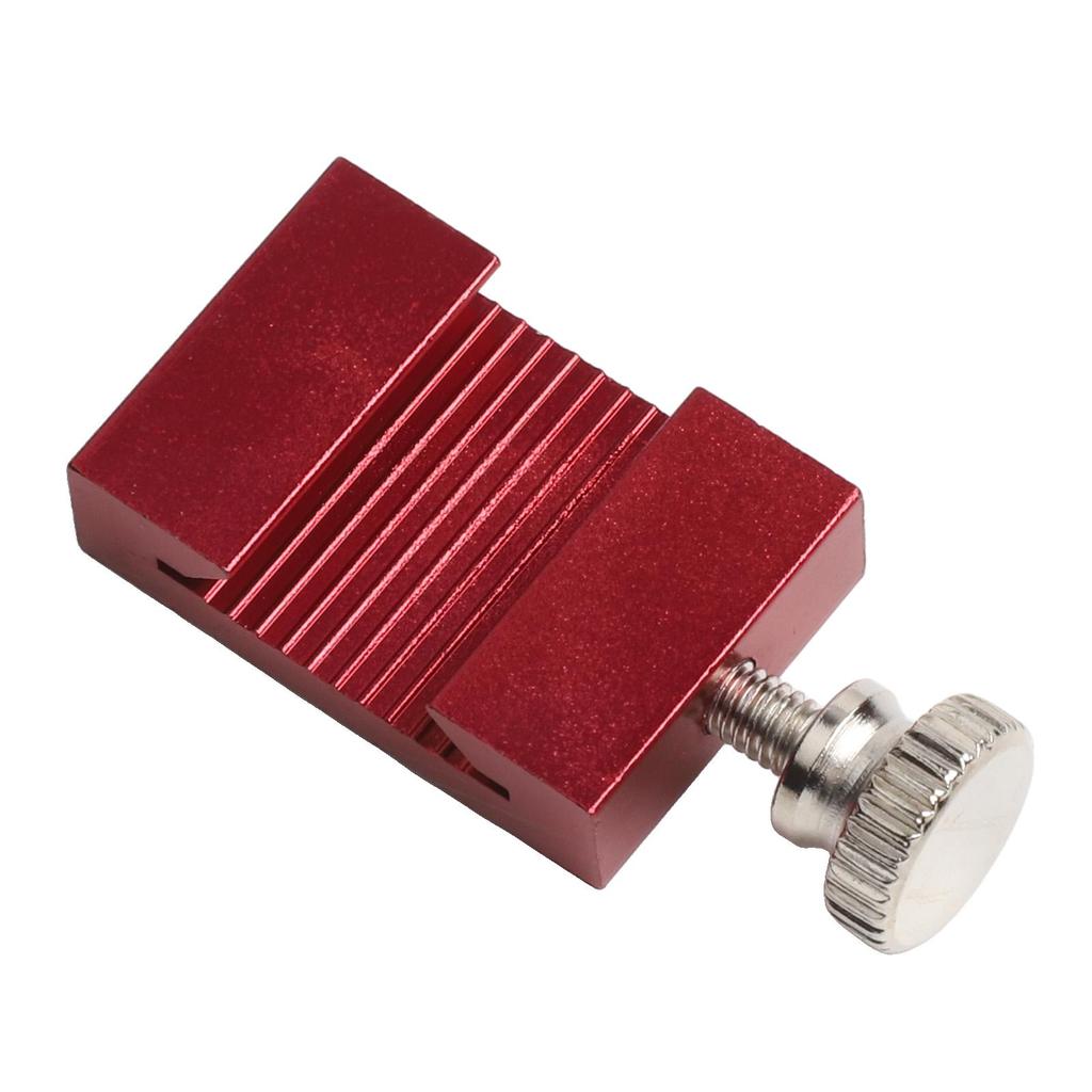 Steel Ruler Stop Fences Metal Scribers Positioning Limit Block Line Scribers Steel Ruler Position Block Marking Tool Fixing Clip