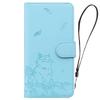 For Samsung Galaxy A16 5G/A16 4G Case Wallet Cat Pattern Imprinted Leather Phone Cover