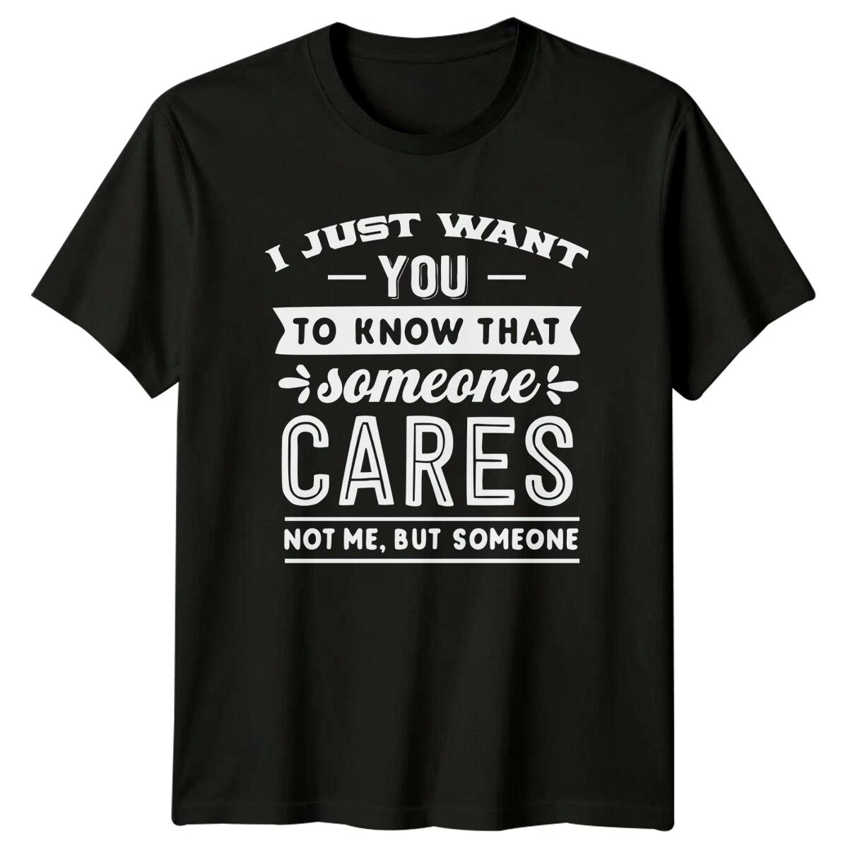 Sarcastic I Just Want You To Know Graphic Novelty T-Shirt S