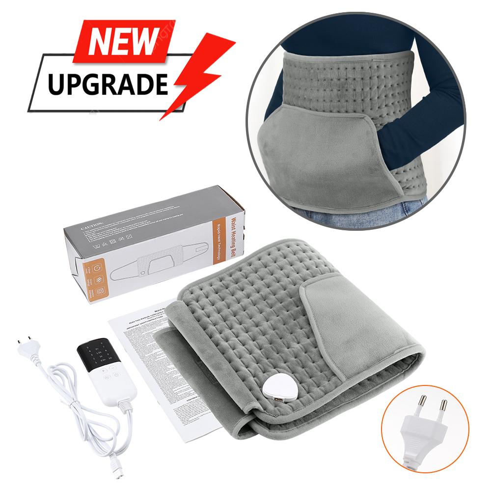 Multifunctional Thermal Electric Heating Pad For 10 Gears Adjustable Home Waist Lumbar Back Pad Belt Protector Brace Band Support Waist Warmth Tool
