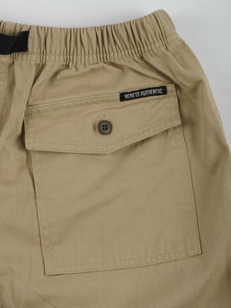 NENETS AUTHENTIC Fatigue Pocket Buckle Shorts Beige