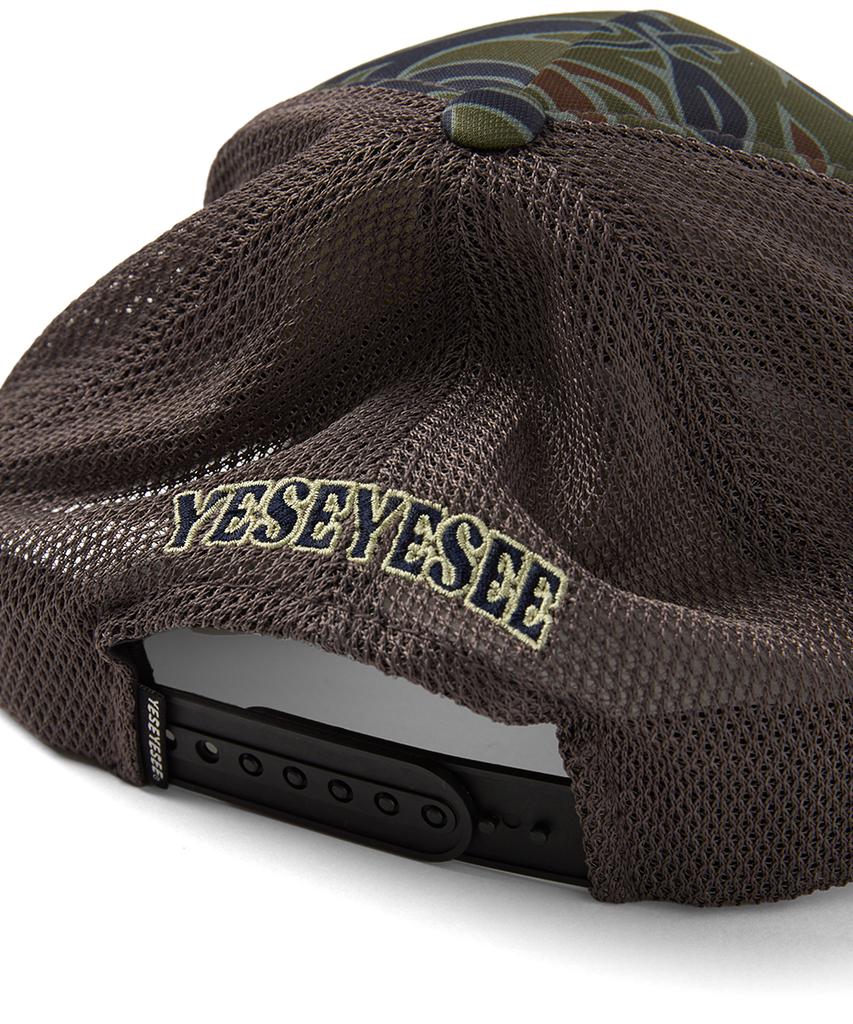 YESEYESEE Y.E.S Pop Mesh Cap Camo