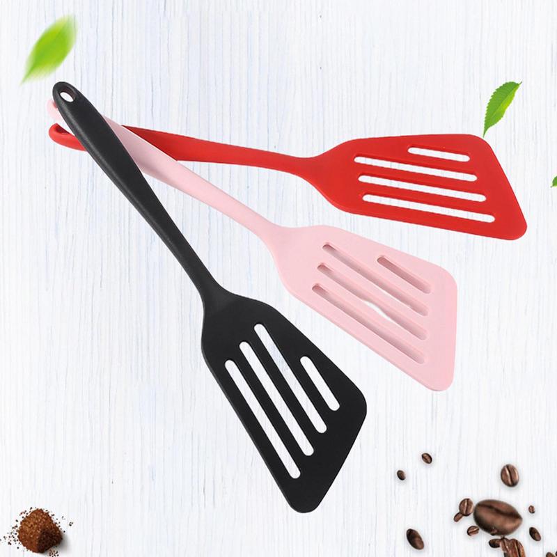 Kitchen Silicone Non Stick Shovel Frying Pan Scoop Fish Eggs Cooking Flip Spatula Kitchen Tools Cooking Utensils Heat Resistant