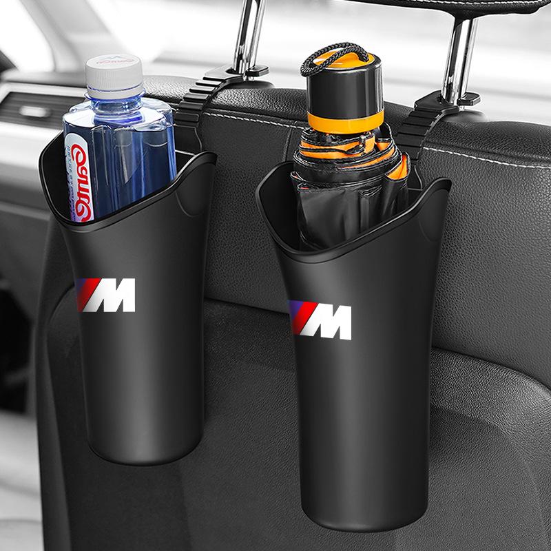 1/2Pcs Car Styling Car Storage Box Umbrella Garbage Organizer Bucket For BMW M E34 E36 E60 E90 E46 E39 E70 F10 F20 F30 X5 X6 X1 M3 M5 M6 E71 F01 F87