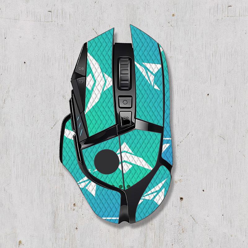 Mouse Grip Tejp Skate Sticker Halkfri Sug Sweat Mus Anti-Slip Sticker För Logitech G502 Hero