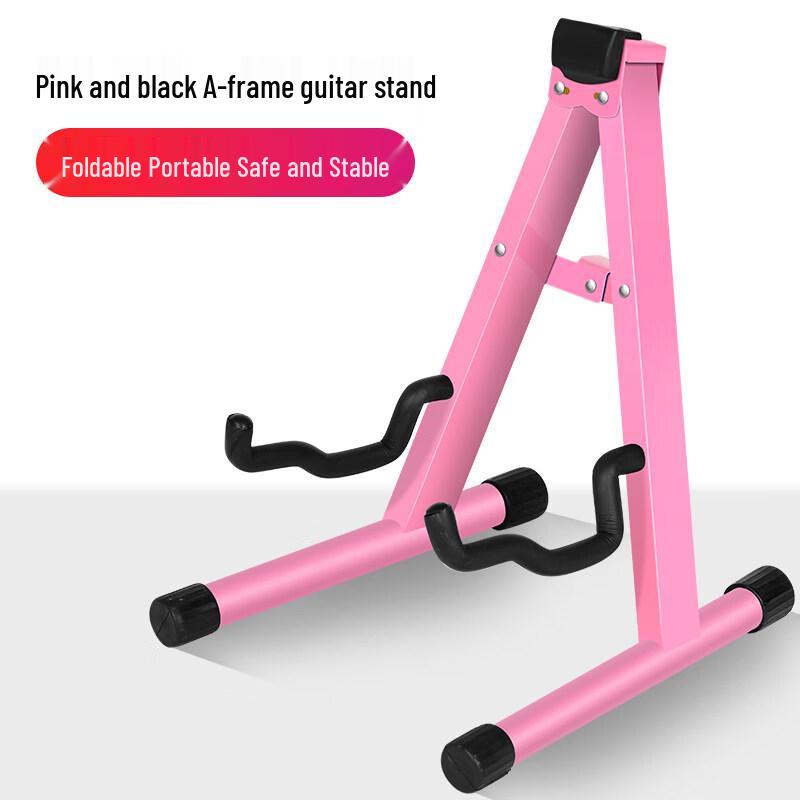 Foldable A-Frame Guitar Stand